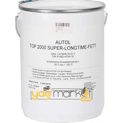 Autol Top 2000 Süper Uzun Ömürlü Gres - 25 Kg